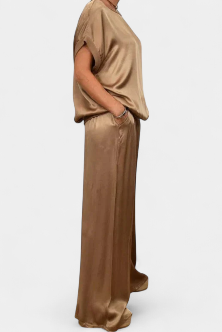 Conjunto de Primavera de Dos Piezas con Estilo Sofisticado