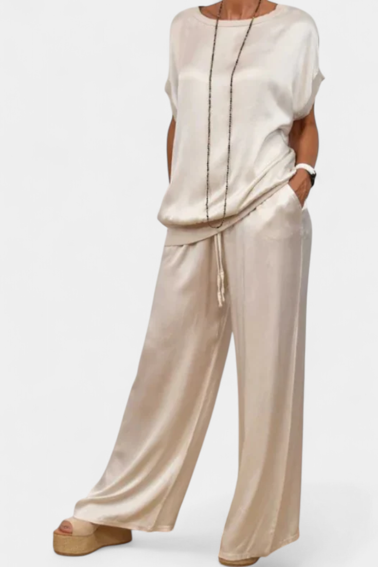 Conjunto de Primavera de Dos Piezas con Estilo Sofisticado