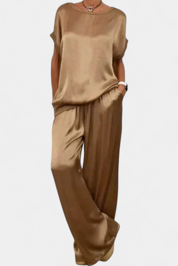 Conjunto de Primavera de Dos Piezas con Estilo Sofisticado