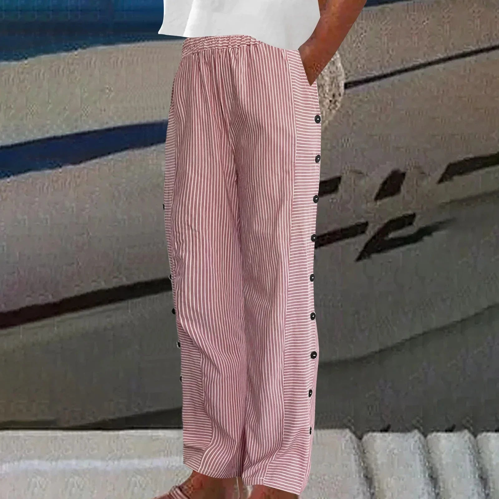 Valeria™ | Pantalón de Lino Cómodo